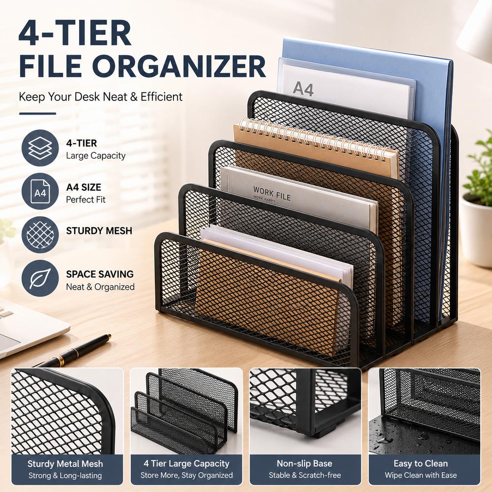 Papers Trays Notebook Stand Ra - Magazine Holder Rack 评论和价格