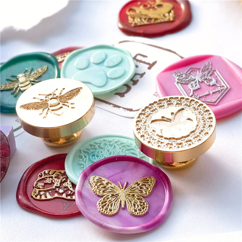 Wax Seal Stamp Head Butterfly  - Wax Seal Stamp Set 评论和价格
