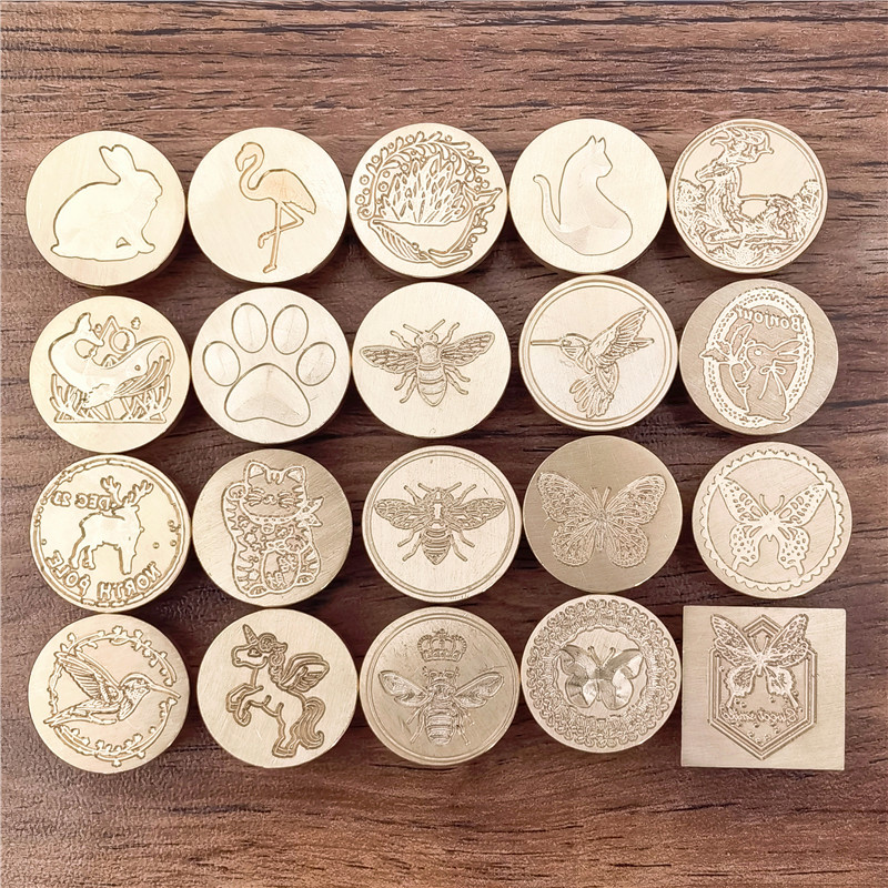 Wax Seal Stamp Head Butterfly  - Wax Seal Stamp Set 评论和价格