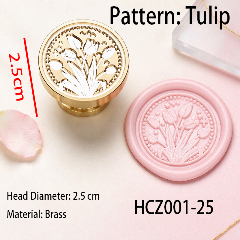 Star Sky Lotus Rose Pattern Wa - Wax Seal Stamp Set 评论和价格