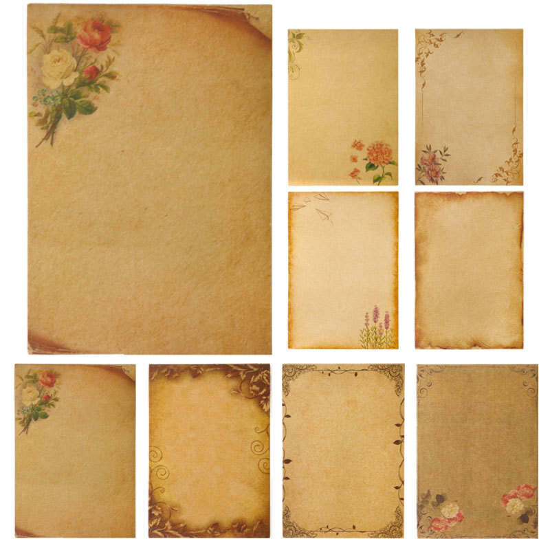 16pcs Vintage Writing Paper Ol - Ink Blotter Paper 评论和价格