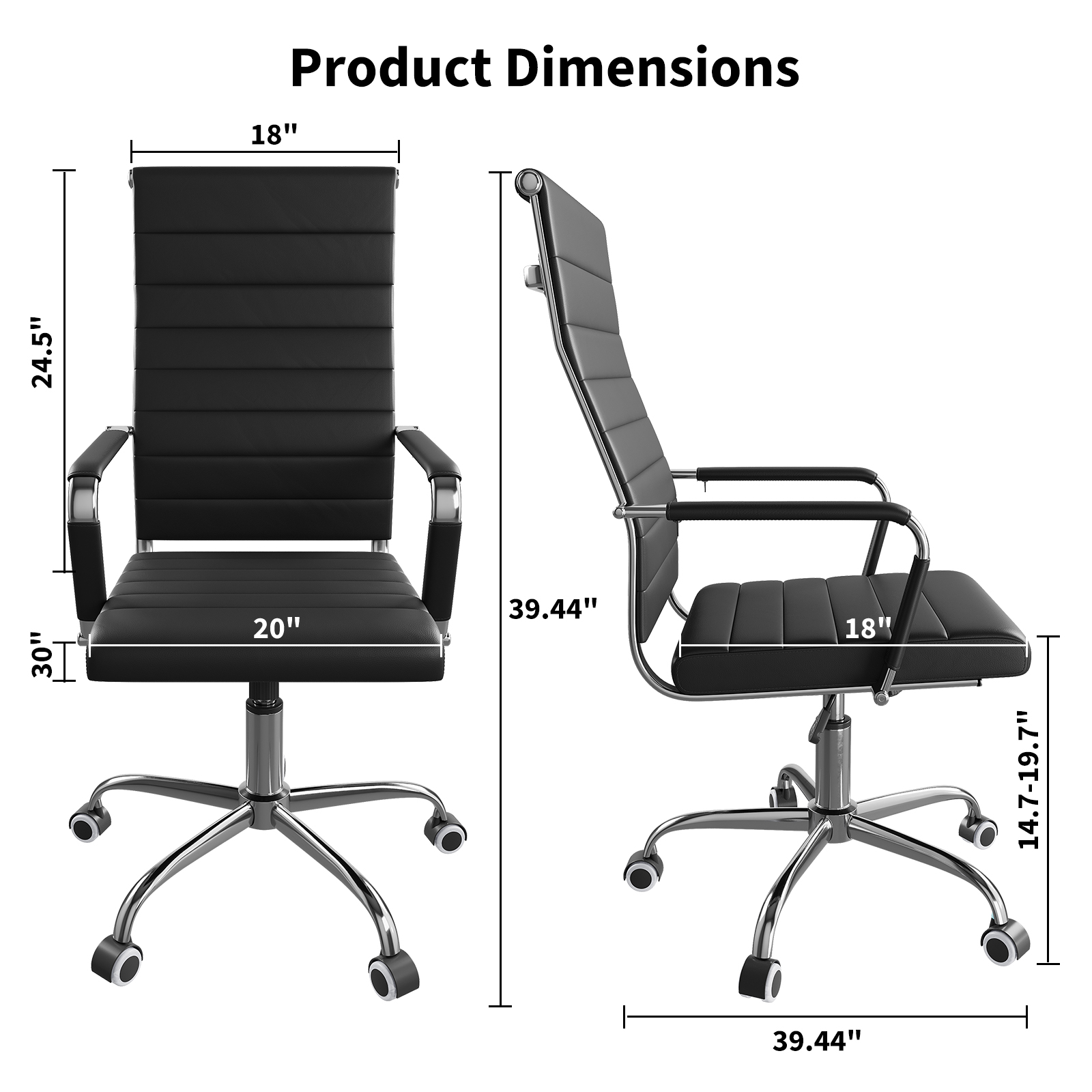 Executive Office Desk Chair, R - Leather Desk Pad 评论和价格