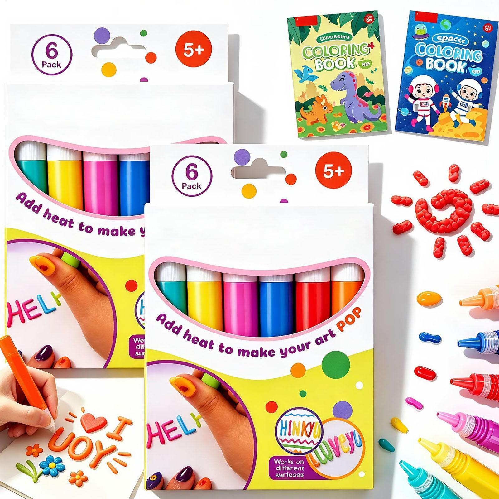 3D Bubble Pen Set Colorful Han - Copic Marker Sketch 评论和价格