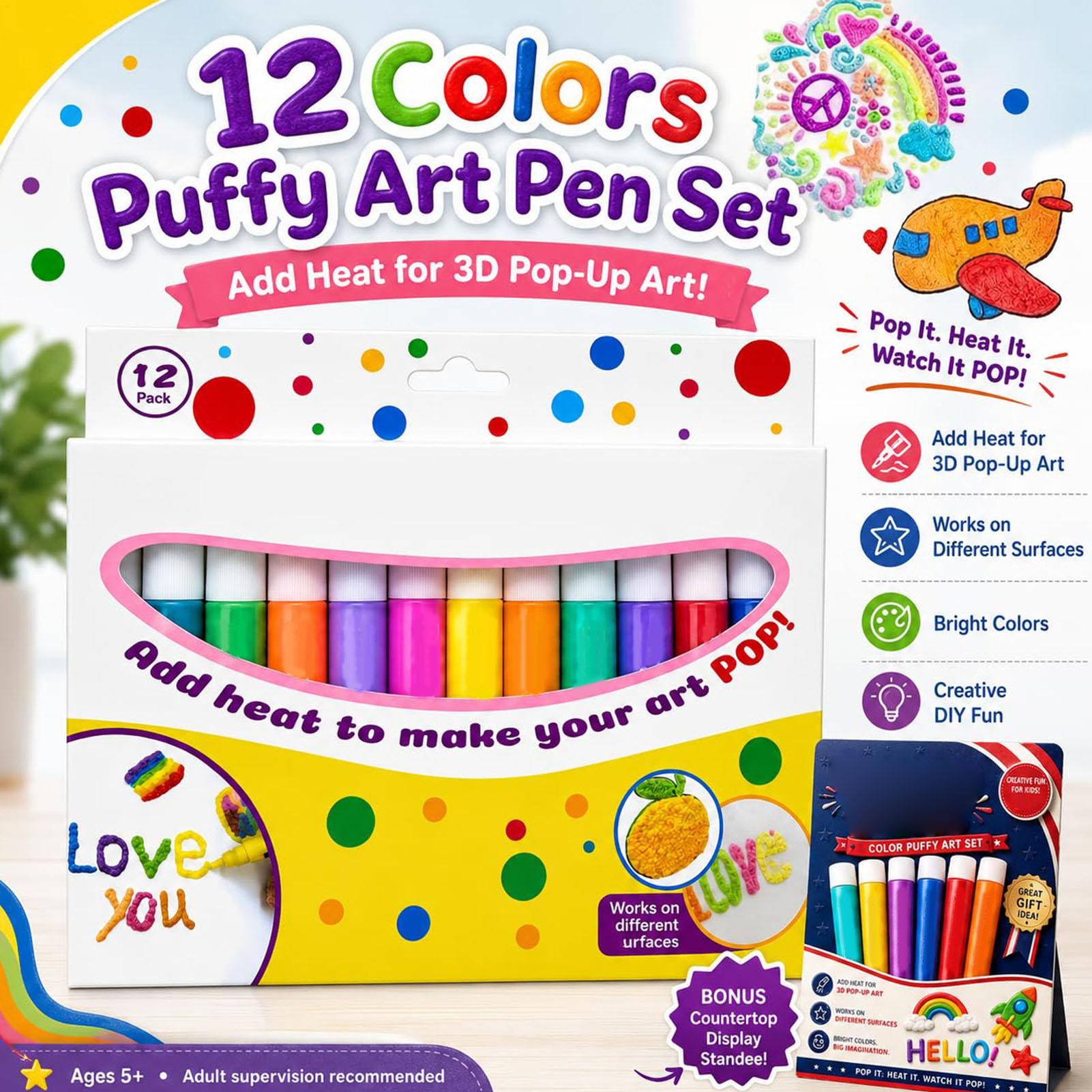 3D Bubble Pen Set Colorful Han - Copic Marker Sketch 评论和价格